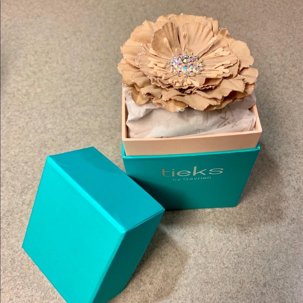 BNIB limited Edition Champagne Tieks size 9